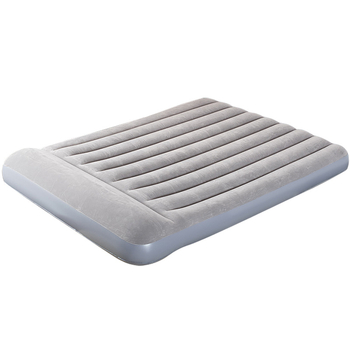 Надуваемо легло с повърхност от флокинг, сгъваемо, тегло 3 кг, максимално натоварване 600