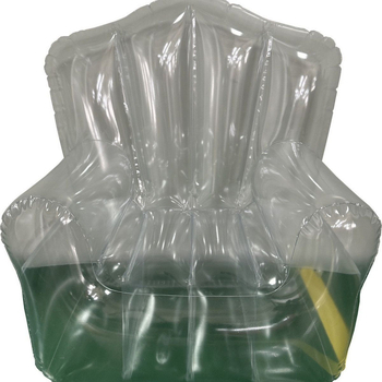 Naduvni prozirni rekvizit za fotografiranje – mekani kauč-stolica za jednu osobu, vanjska upotreba