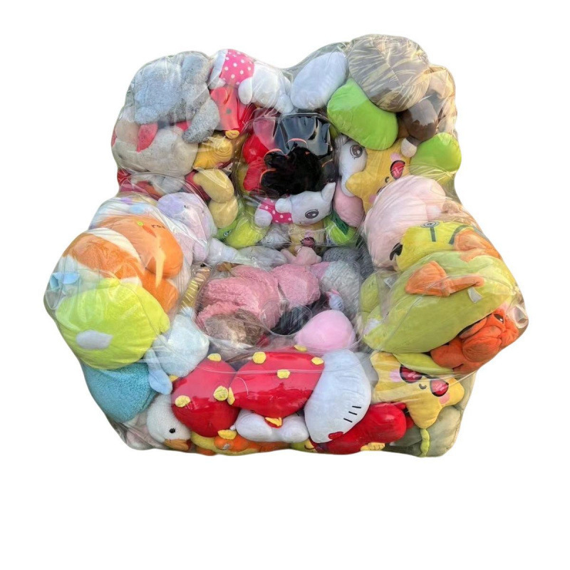 Naduvni prozirni rekvizit za fotografiranje – mekani kauč-stolica za jednu osobu, vanjska upotreba