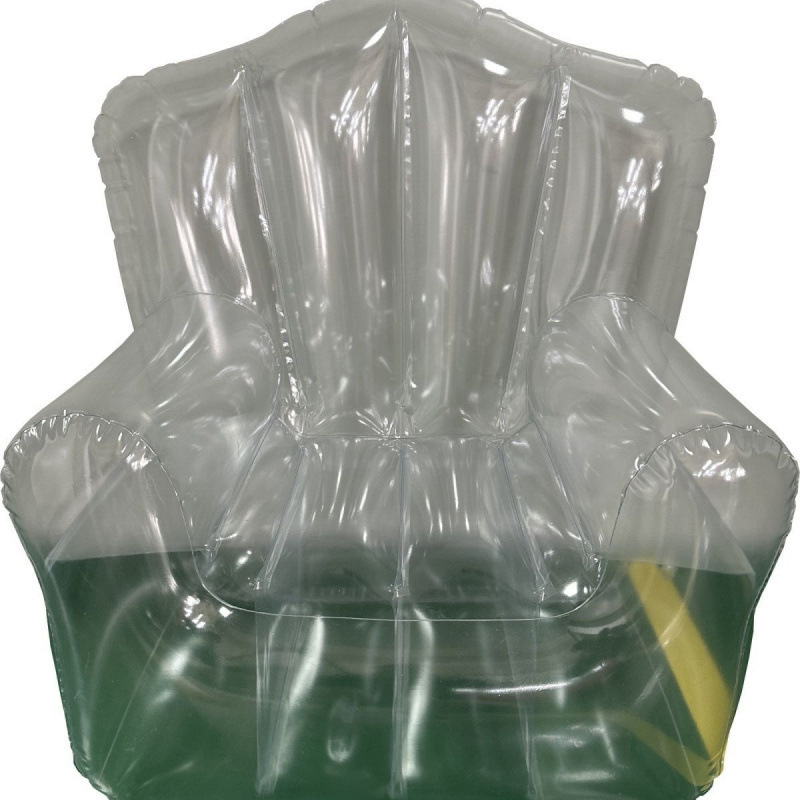 Naduvni prozirni rekvizit za fotografiranje – mekani kauč-stolica za jednu osobu, vanjska upotreba