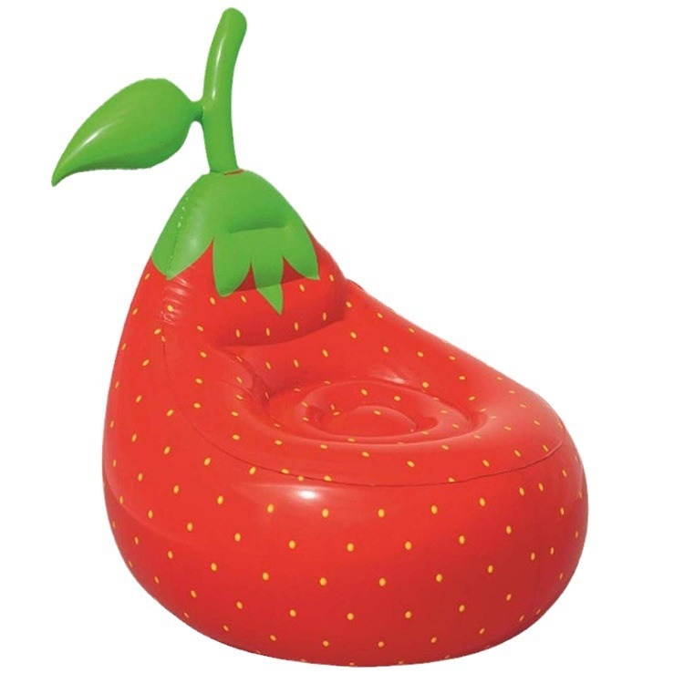 Dječji naduvani kauč u obliku patlidžana, ekološki PVC, debljina 0,25 mm, ležeći stil, model 84, težina 1,02 kg
