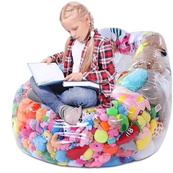 Prozirni kauč za pohranu lutaka, ne napuhuje se, ekološki PVC, prilagodljiv, debljina 0.25, težina 800