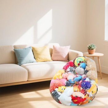 Prozirni kauč za pohranu lutaka, ne napuhuje se, ekološki PVC, prilagodljiv, debljina 0.25, težina 800