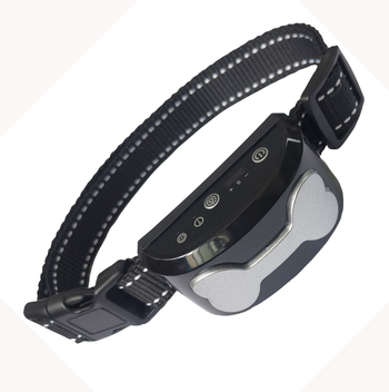 Yum! Ultrahangos ugatásállító gallér kutyáknak – gumírozott anyag, USB töltés, 300 mAh akkumulátor