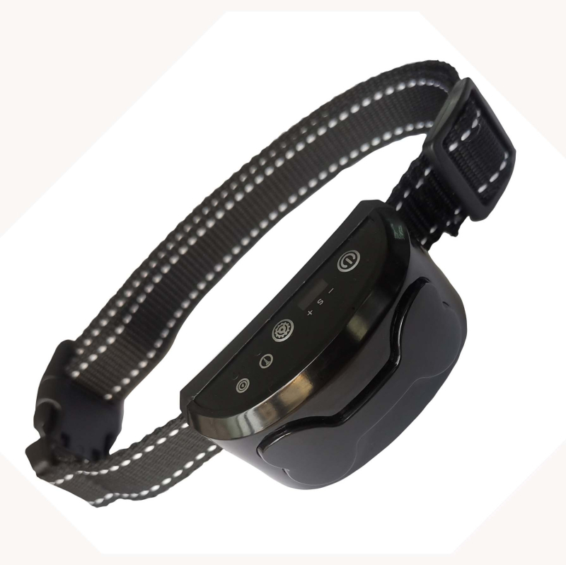 Yum! Ultrahangos ugatásállító gallér kutyáknak – gumírozott anyag, USB töltés, 300 mAh akkumulátor