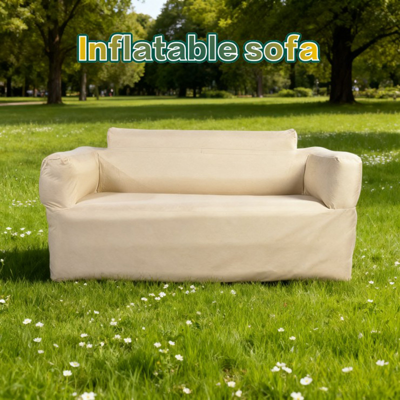 Самонадуващ се къмпинг диван с калъф от плат, TPU композитна тъкан, максимална носимост 200 кг