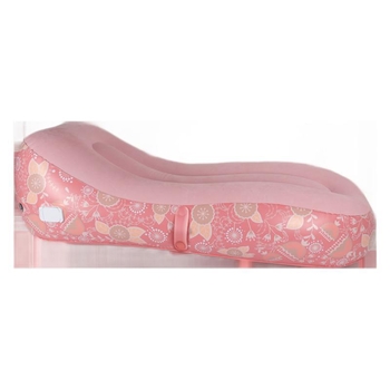 Anbelstyle Αυτόνομο φουσκωτό εξωτερικό μονόδιπλωτό καναπές-ανάπαυση με ηλεκτρική αντλία αέρα, PVC+flocking, μέγιστο φορτίο 150 kg