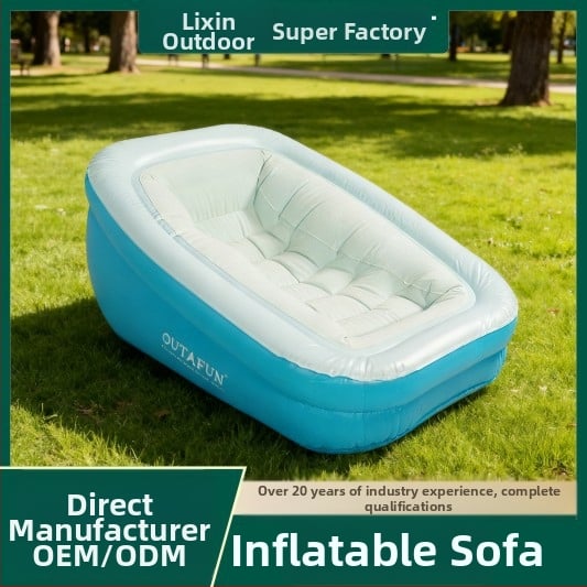 Naduvani stol/sjedalica - ekološki PVC, 2 kg, debljina 0,3 mm, brend outafun, moderan minimalistički stil