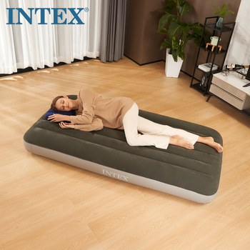 Intex pat de aer, încărcare maximă 136 kg, greutate 2,5 kg