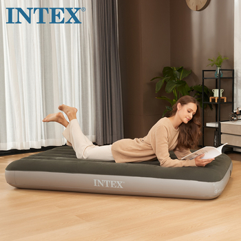 Intex pat de aer, încărcare maximă 136 kg, greutate 2,5 kg