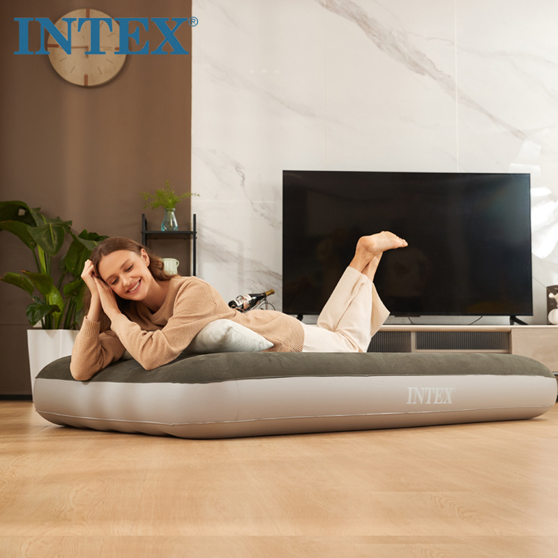 Intex pat de aer, încărcare maximă 136 kg, greutate 2,5 kg