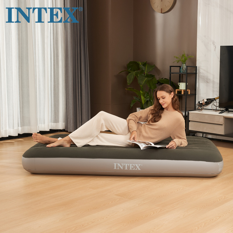Intex pat de aer, încărcare maximă 136 kg, greutate 2,5 kg