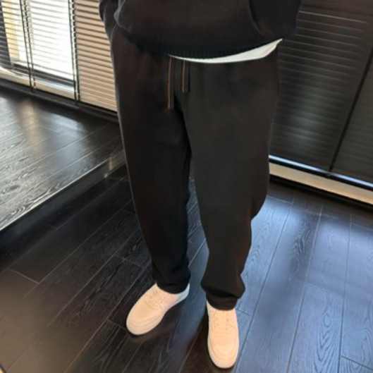 Pantaloni casual pentru bărbați, drepti, talie medie-înaltă, închidere cu șnur, amestec de in și poliester, micro-elastici, primăvară-toamnă