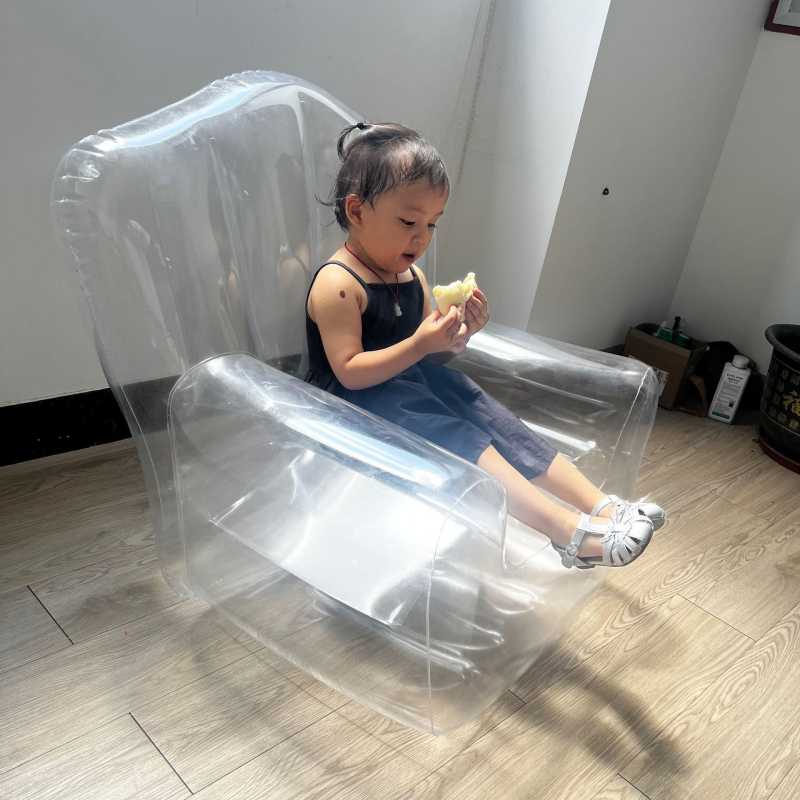 Naduvani kauč za odrasle, ekološki PVC, model 02, stil lagani luksuz