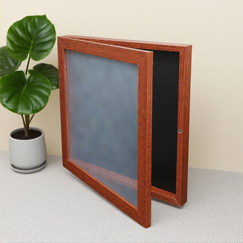 Pravokutni drveni okvir za sportske suvenire – okvir za izlaganje dresova nogometa i košarke