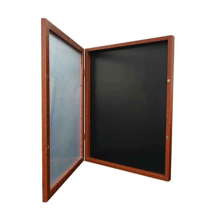 Pravokutni drveni okvir za sportske suvenire – okvir za izlaganje dresova nogometa i košarke