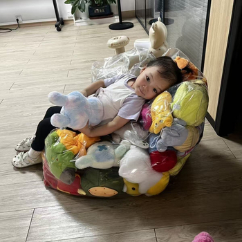 Naduhiva kauč za pohranu lutaka, proziran dizajn, PVC materijal, za odrasle, jednostavan i moderan stil