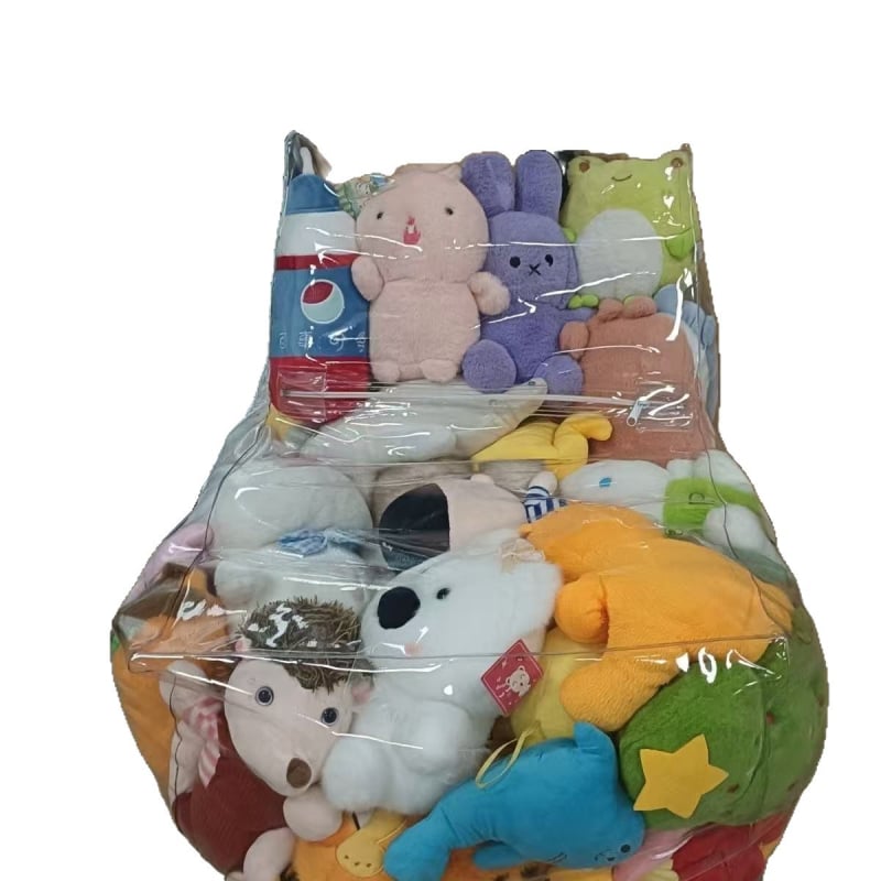 Naduhiva kauč za pohranu lutaka, proziran dizajn, PVC materijal, za odrasle, jednostavan i moderan stil