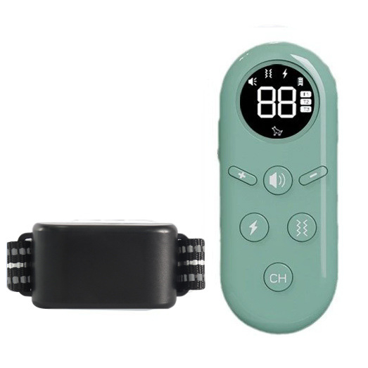 Távirányítós kutya-edző nyakörv sokfunkciós, elektromos sokk, rezgés és ultrahangos ugatás elleni védelem – ABS, OEM-kompatibilis, általános használat