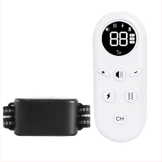 Távirányítós kutya-edző nyakörv sokfunkciós, elektromos sokk, rezgés és ultrahangos ugatás elleni védelem – ABS, OEM-kompatibilis, általános használat