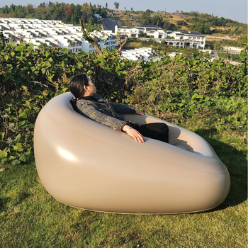 Εργονομικός φουσκωτός καναπές για εσωτερική/εξωτερική χρήση με οσφυϊκή στήριξη (PVC • για 1 άτομο • 3.9 kg • ηλεκτρική αντλία • μοντέλο LXS130)