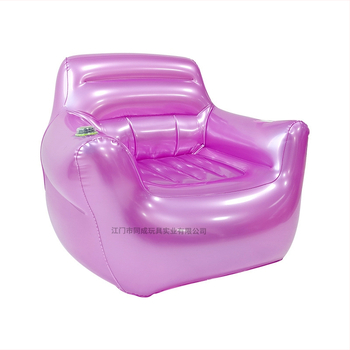 Naduvani kauč s ugrađenom električnom pumpom, PVC materijal, prijenosni i sklopivi jednosed, za odrasle