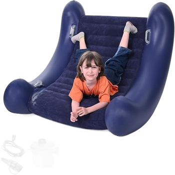 Naduvavajući kauč s hrabrim dizajnom u obliku ljuljačke; ekološki PVC, za odrasle, debljina 0.3 mm, težina 3.5 kg