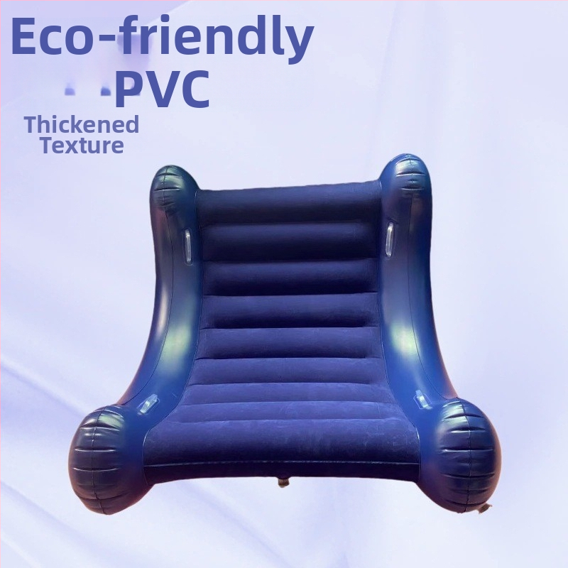 Naduvavajući kauč s hrabrim dizajnom u obliku ljuljačke; ekološki PVC, za odrasle, debljina 0.3 mm, težina 3.5 kg