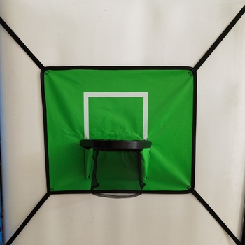 Trambulină pentru copii cu coș de baschet și panou – PVC, model 21