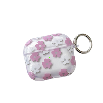 AirPods Pro 2 TPU védőtok – átlátszó, dombornyomott, testre szabható