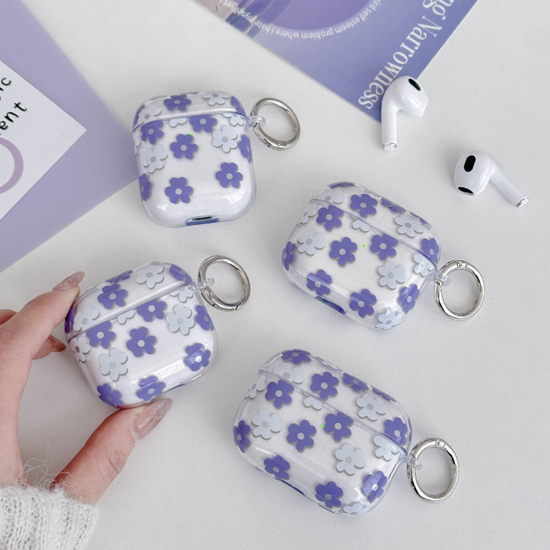 AirPods Pro 2 TPU védőtok – átlátszó, dombornyomott, testre szabható