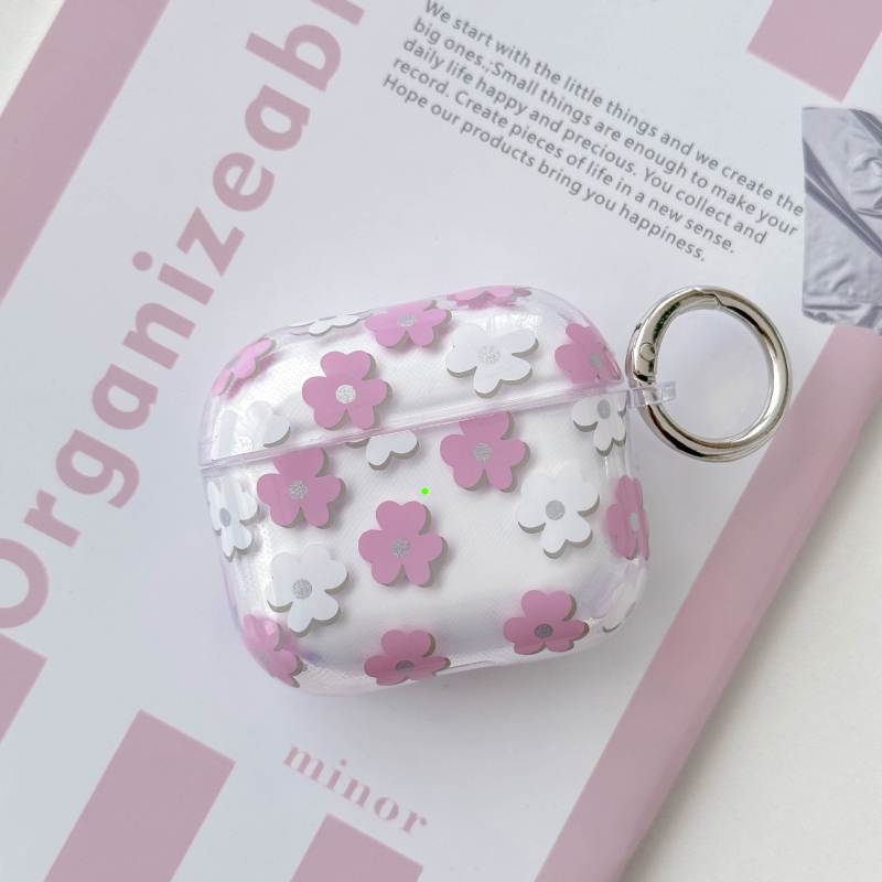 AirPods Pro 2 TPU védőtok – átlátszó, dombornyomott, testre szabható