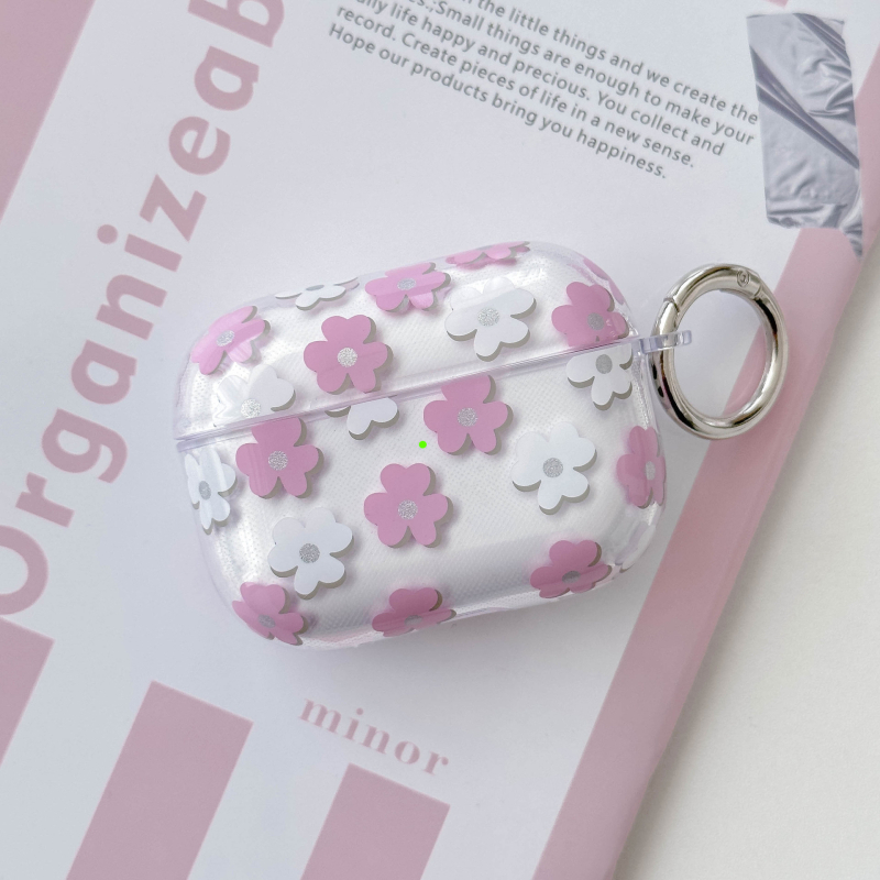 AirPods Pro 2 TPU védőtok – átlátszó, dombornyomott, testre szabható