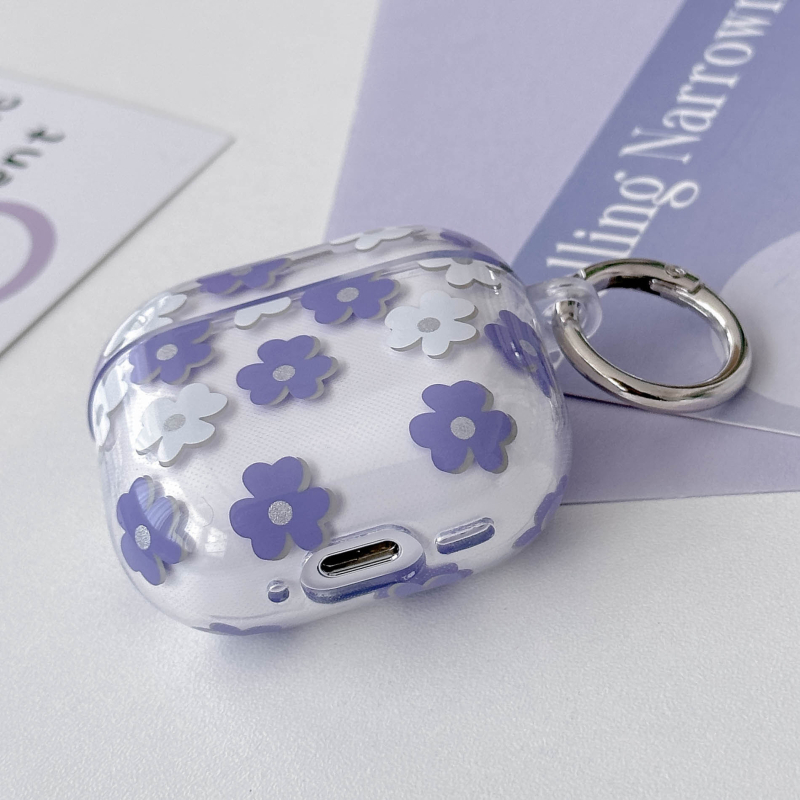 AirPods Pro 2 TPU védőtok – átlátszó, dombornyomott, testre szabható