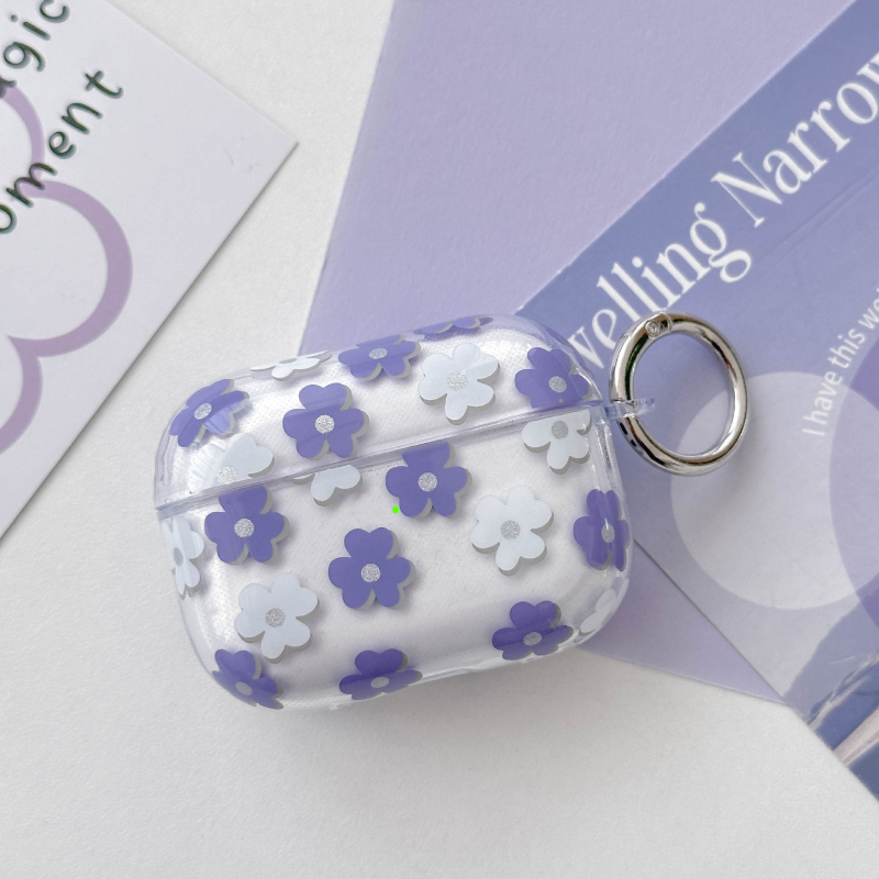 AirPods Pro 2 TPU védőtok – átlátszó, dombornyomott, testre szabható