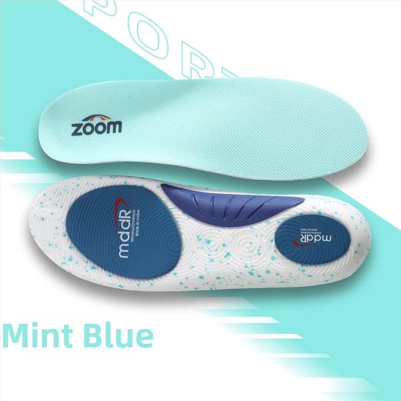 Stelka za sportsku obuću s potporom luka, PU jastuk za apsorpciju šokova, TPU nosivi okvir, prozračna i protiv znojenja, potpuno uložak, unisex