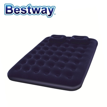 Bestway 67374 nafukljivo krevet s flokiranom površinom, dvostruki stil, težina 4,6 kg, nosivost 200 kg