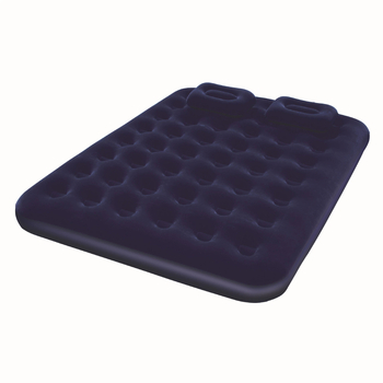 Bestway 67374 nafukljivo krevet s flokiranom površinom, dvostruki stil, težina 4,6 kg, nosivost 200 kg