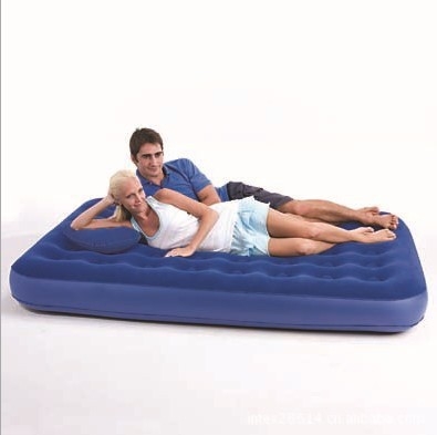 Bestway 67374 nafukljivo krevet s flokiranom površinom, dvostruki stil, težina 4,6 kg, nosivost 200 kg