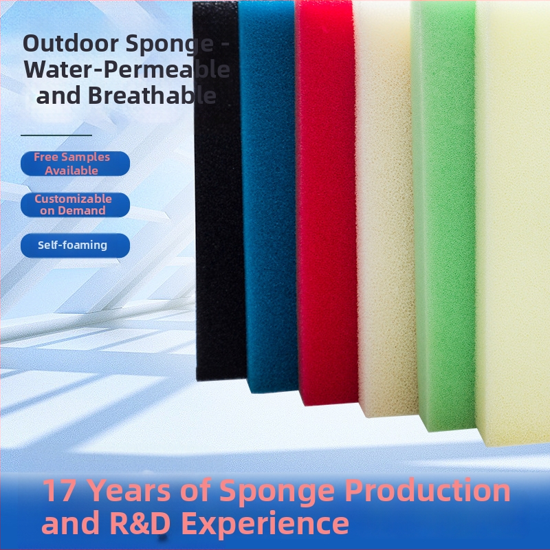 Pernă pentru exterior din burete cu densitate mare, uscare rapidă (Densitate: 18-90 g/cm3; Material: Poliuretan; Model: Outdoor mesh)