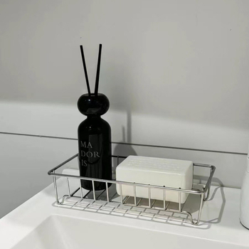 Držač za kupaonicu od nehrđajućeg čelika – moderan minimalistički dizajn, držač za losionu i gel za tuširanje