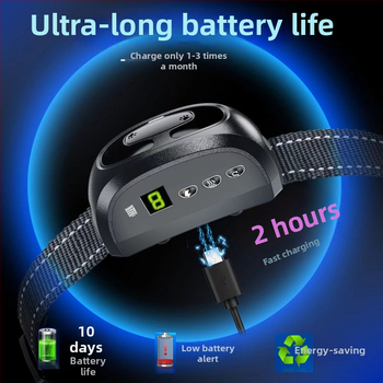 Κολάρο κατά του γαβγίσματος για γάτες, αυτόματο, ευφυές, μη επιβλαβές, πολυεστέρας