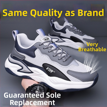 Обувки за трейл ръннинг, унисекс, мрежеста горна част, гумирана подметка, леки, дишащи