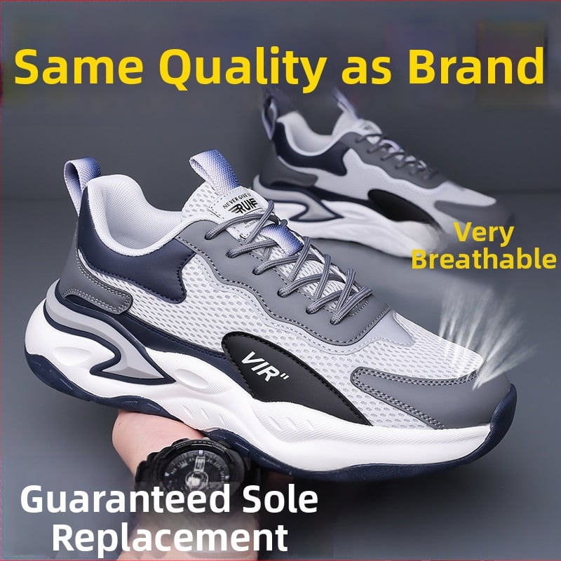 Обувки за трейл ръннинг, унисекс, мрежеста горна част, гумирана подметка, леки, дишащи