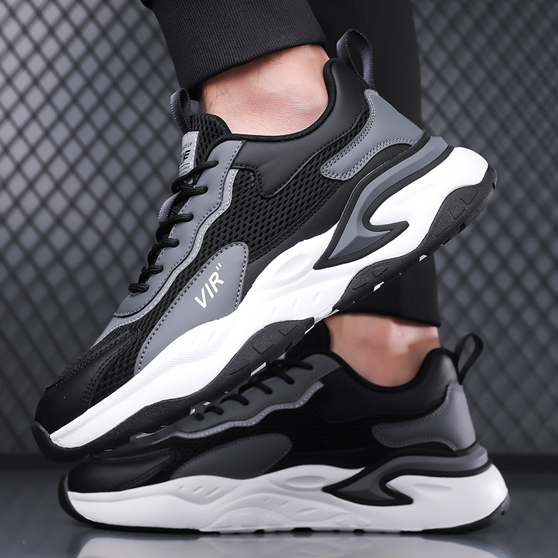 Обувки за трейл ръннинг, унисекс, мрежеста горна част, гумирана подметка, леки, дишащи