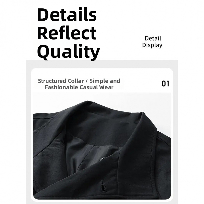 Palton bărbătesc midi, cu nasturi dubli, guler lapel, curea, material vinilon-lycra, buzunare laterale, croială lejeră, pentru toamnă