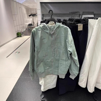 Jachetă sport pentru bărbați, croială lejeră, din nylon, cu glugă și fermoar, pentru primăvară