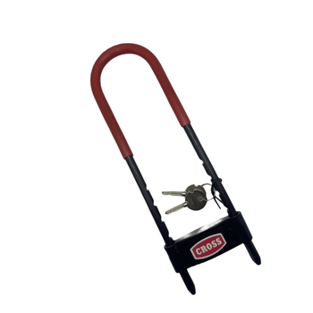 Jinli 656 U-katanac: aluminijsko-čelično tijelo, 382 g, za bicikl, motocikl i staklena vrata