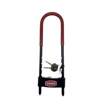 Jinli 656 U-katanac: aluminijsko-čelično tijelo, 382 g, za bicikl, motocikl i staklena vrata