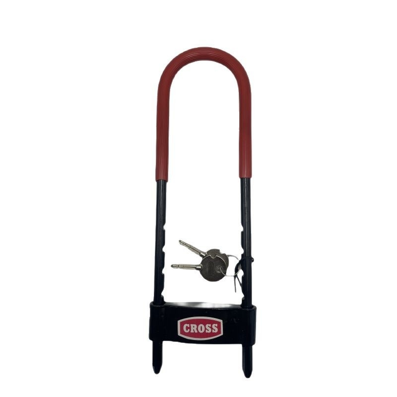 Jinli 656 U-katanac: aluminijsko-čelično tijelo, 382 g, za bicikl, motocikl i staklena vrata